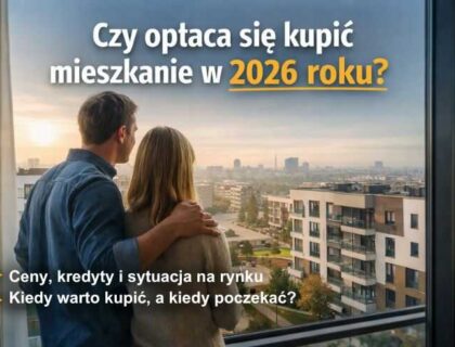 Nowe osiedle mieszkaniowe w mieście – decyzja o zakupie mieszkania w 2026 roku